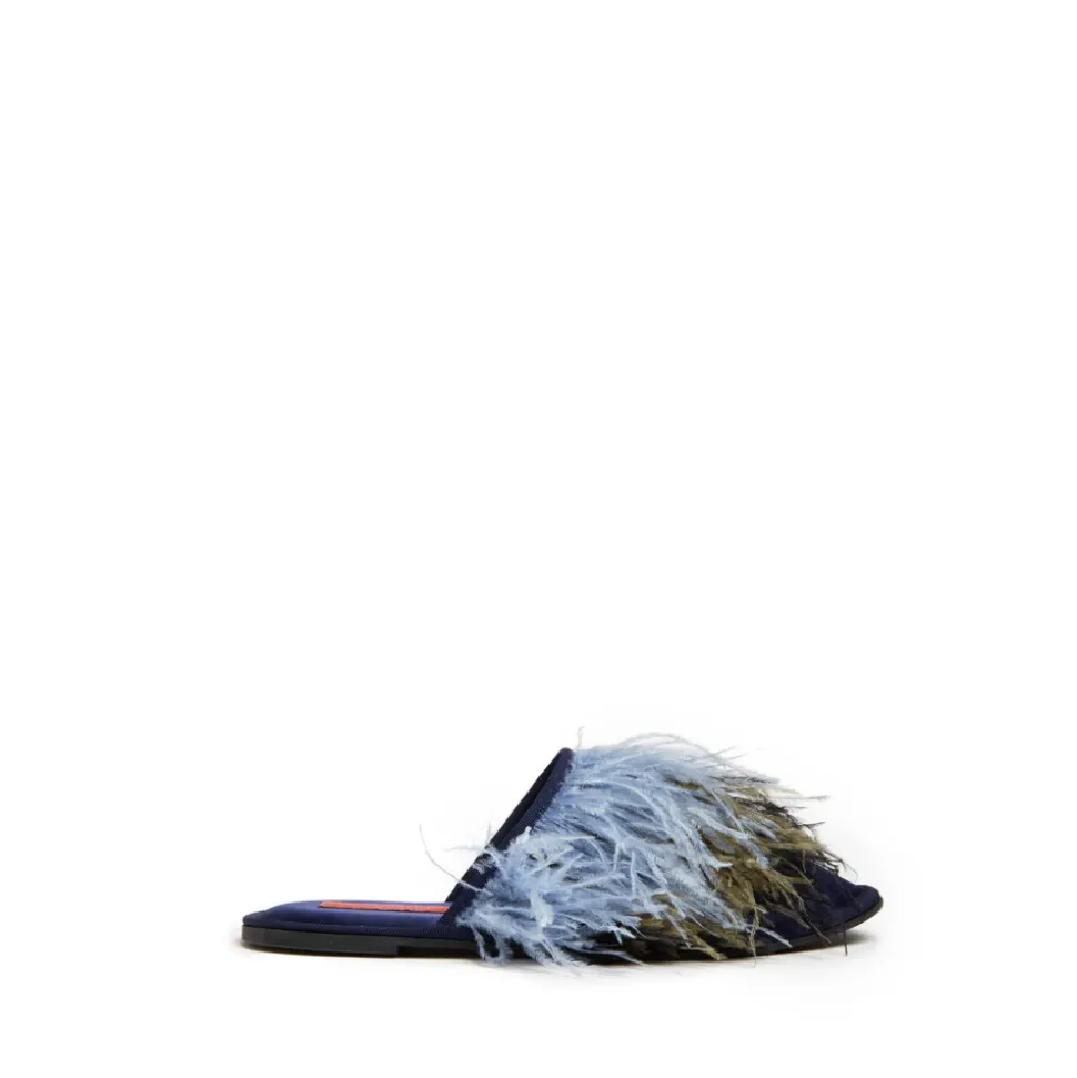 Mules à Plumes Maximalistes