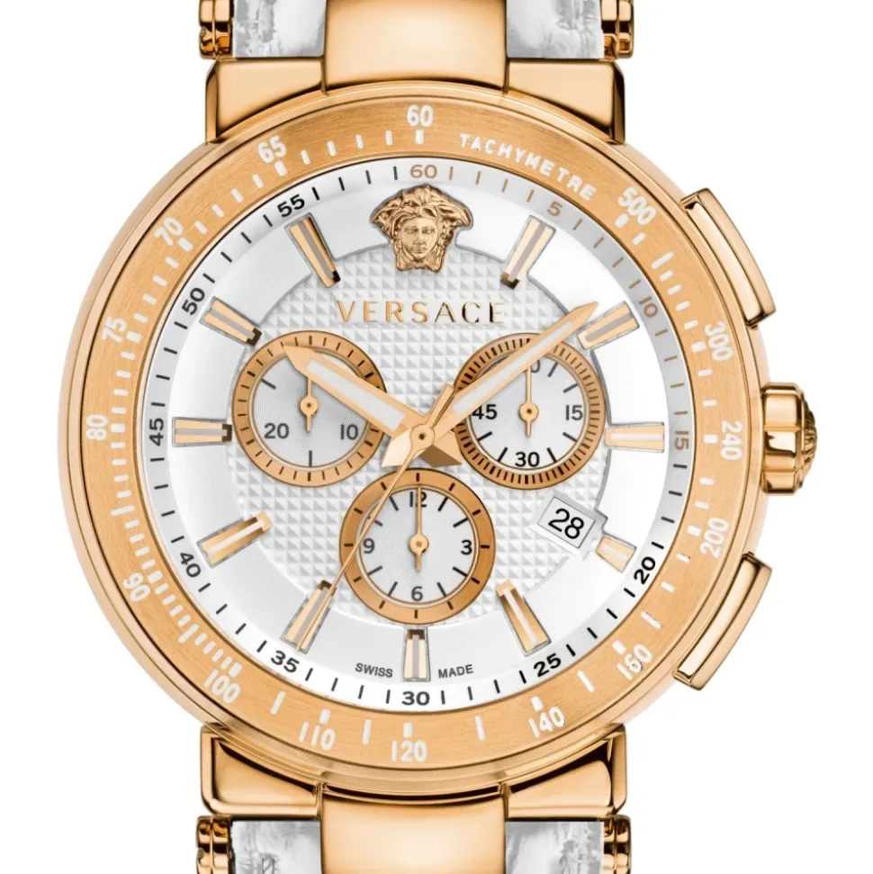 Mystique Sport Chronographe Bracelet en Cuir