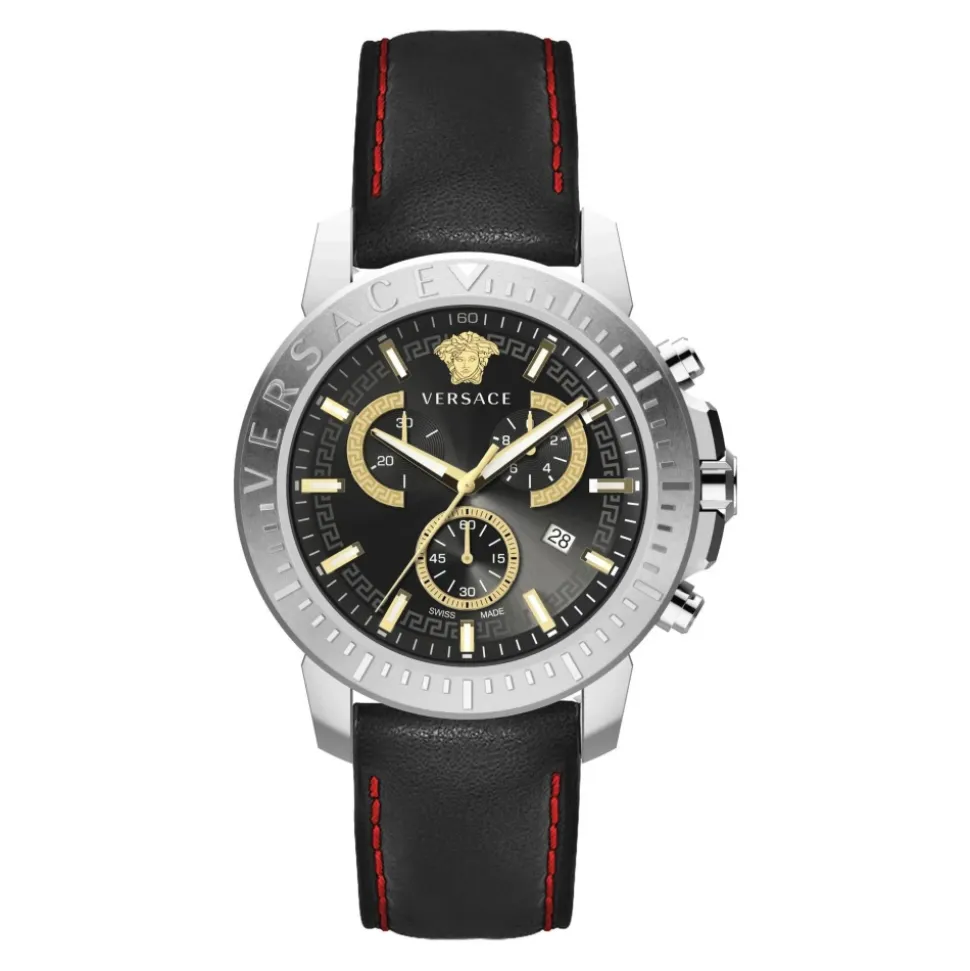 NOUVEAU CHRONO Montre Chronographe en Cuir