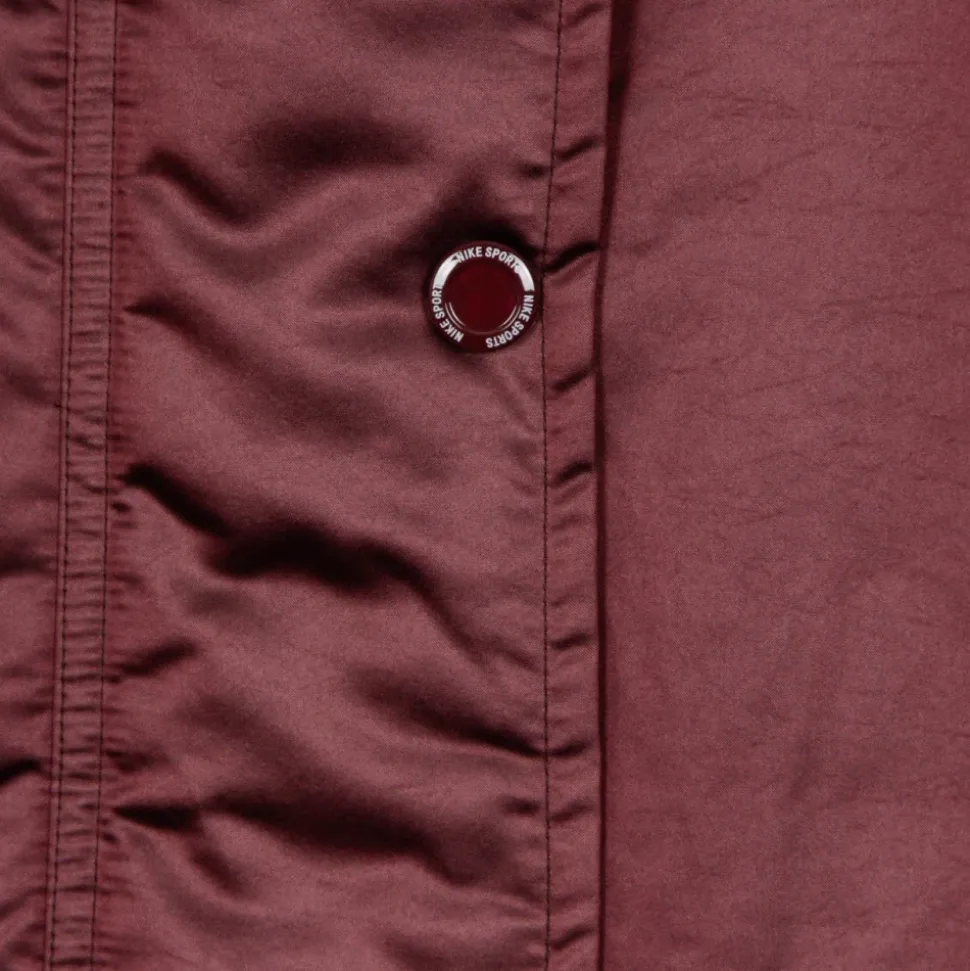 Nuit Maroon Parka Longue Veste Femme