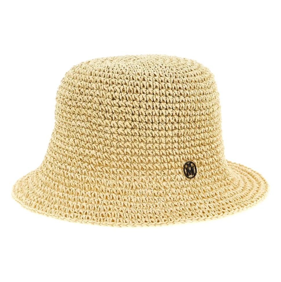 Pablo Crochet Straw Cloche Hat