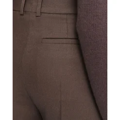 Pantalon Alana en Flanelle Jambe Large
