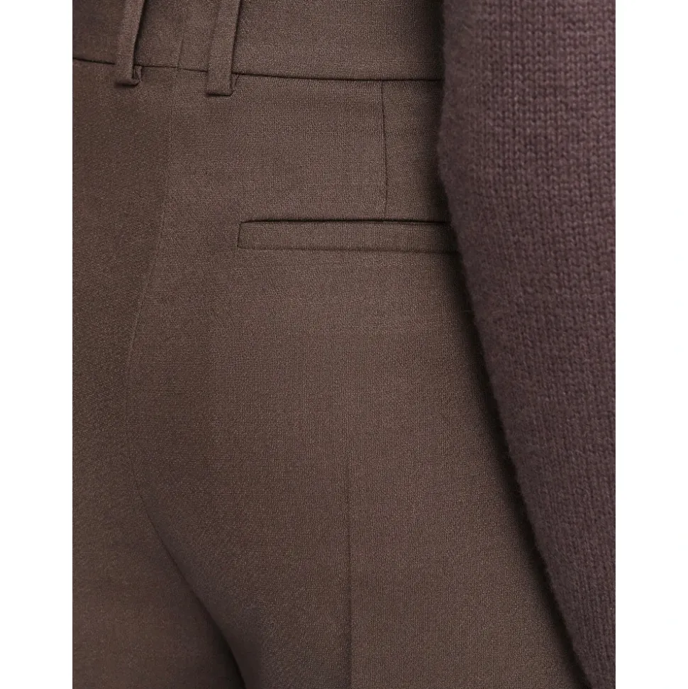 Pantalon Alana en Flanelle Jambe Large