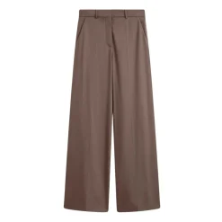 Pantalon Alana en Flanelle Jambe Large