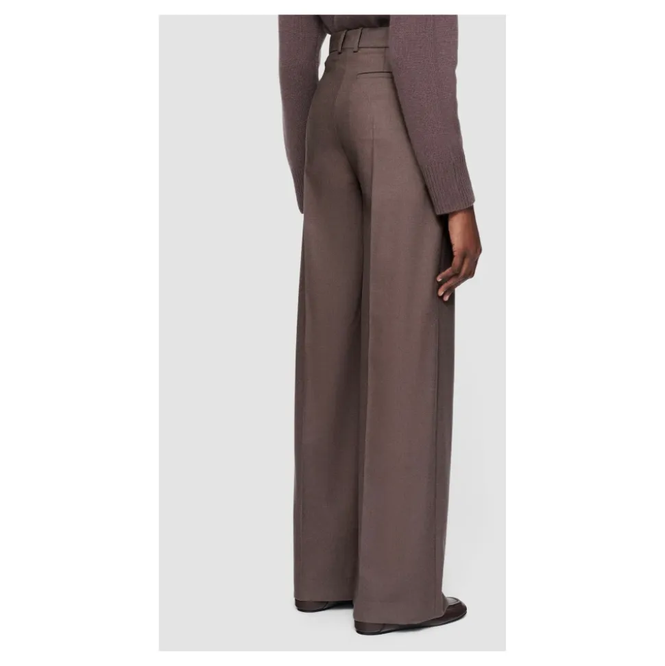 Pantalon Alana en Flanelle Jambe Large