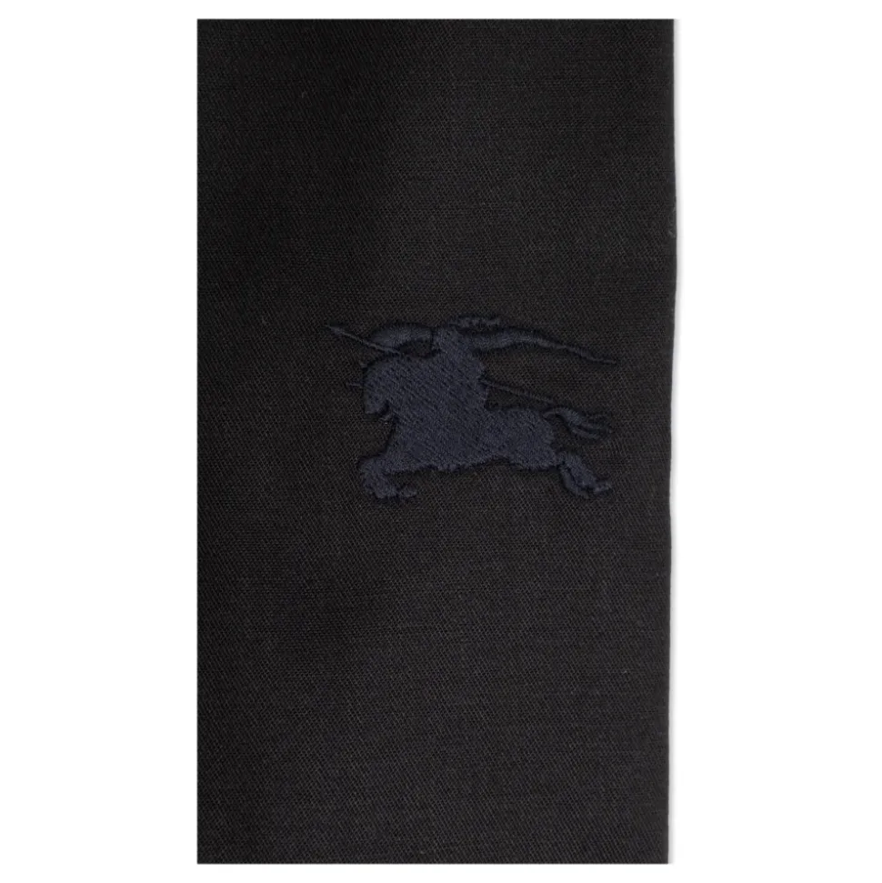 Pantalon avec logo brodé