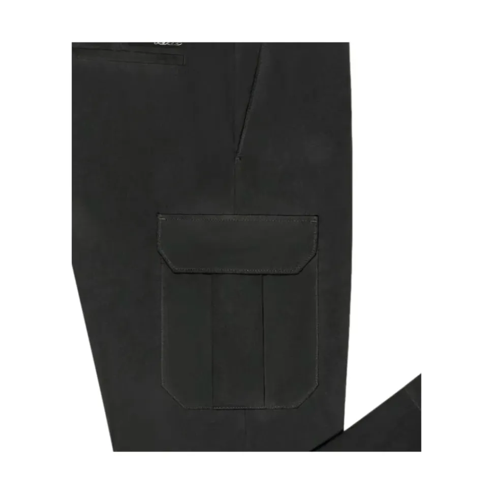 Pantalon Cargo Bleu Marine Léger