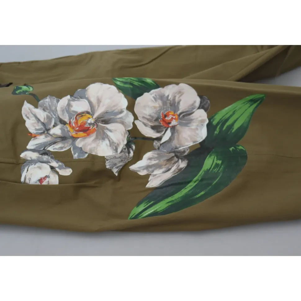 Pantalon Chino Floral