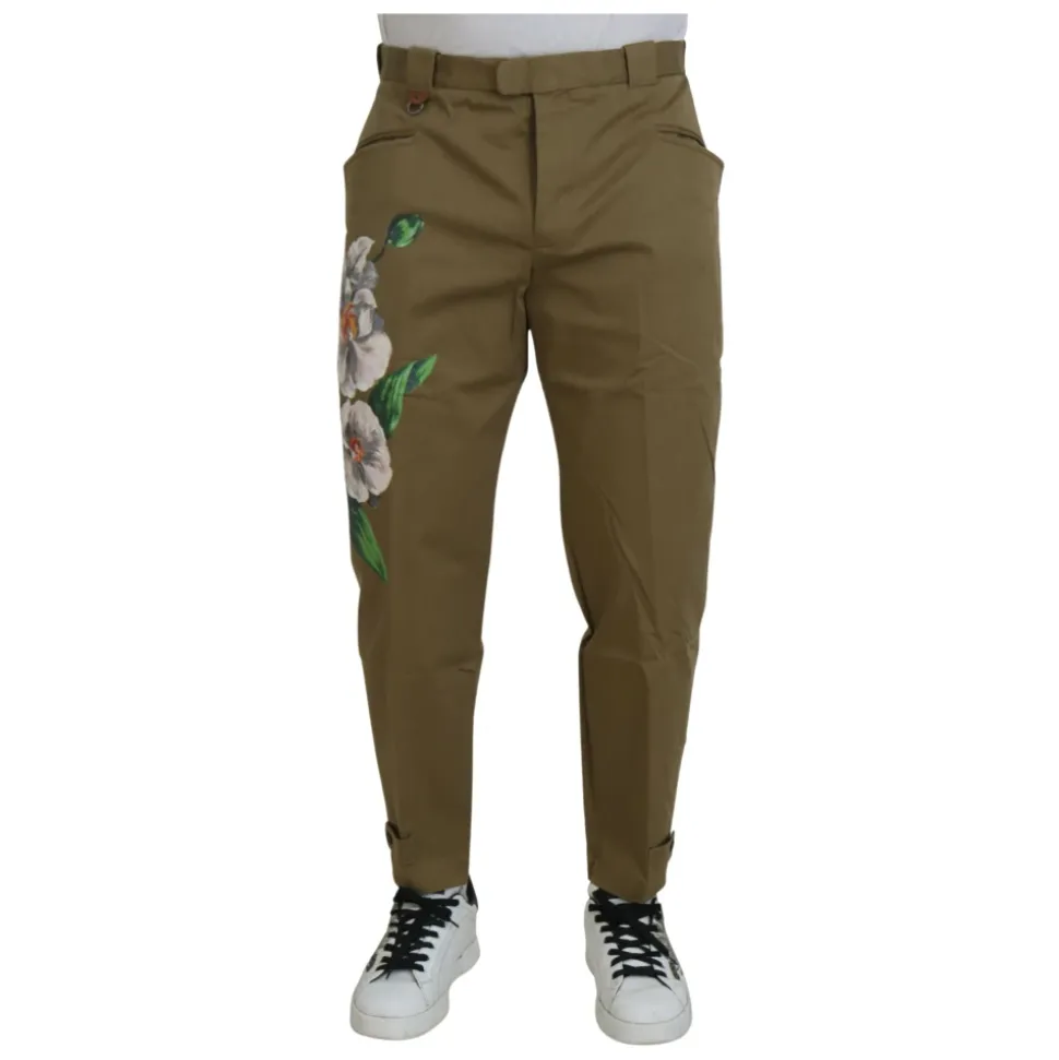Pantalon Chino Floral