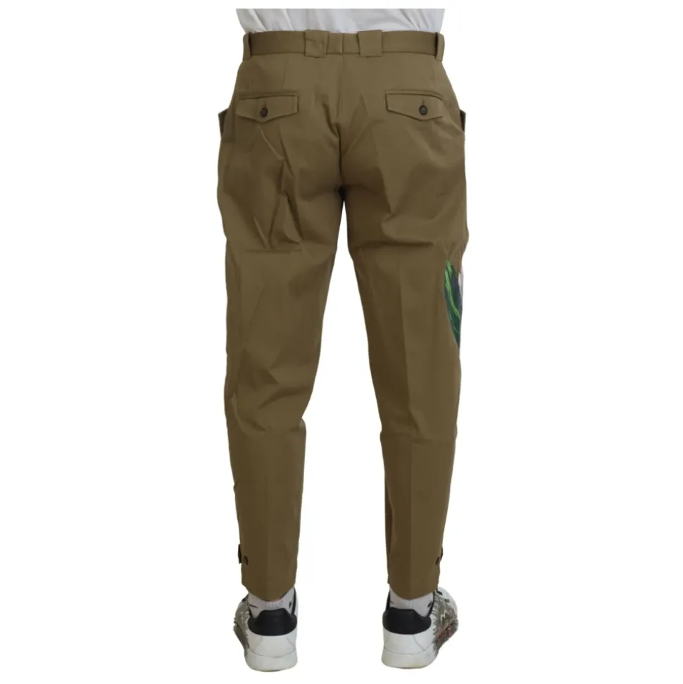 Pantalon Chino Floral