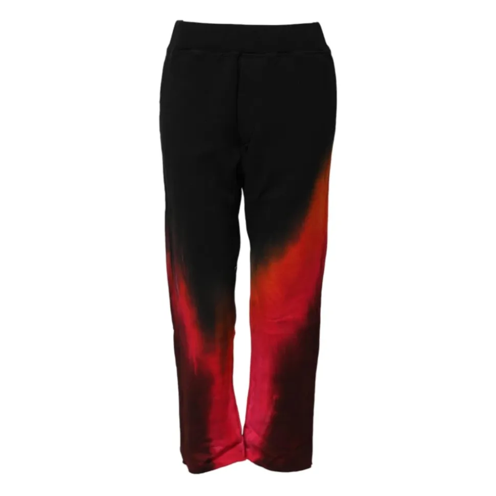 Pantalon de Jogging en Coton avec Détails Logo