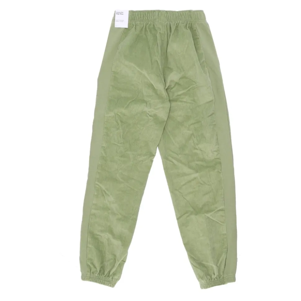 Pantalon de jogging en velours côtelé taille haute