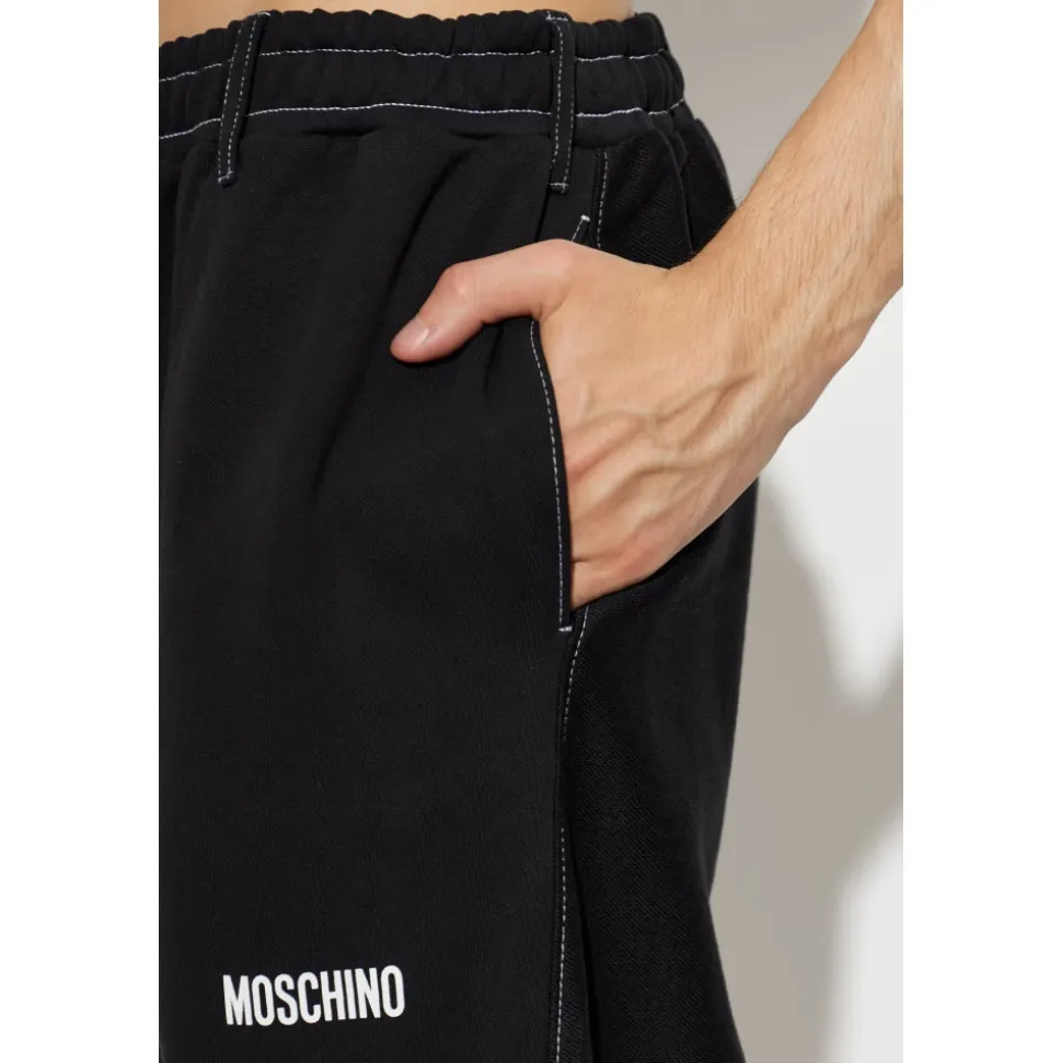Pantalon de jogging à surpiqûres contrastées