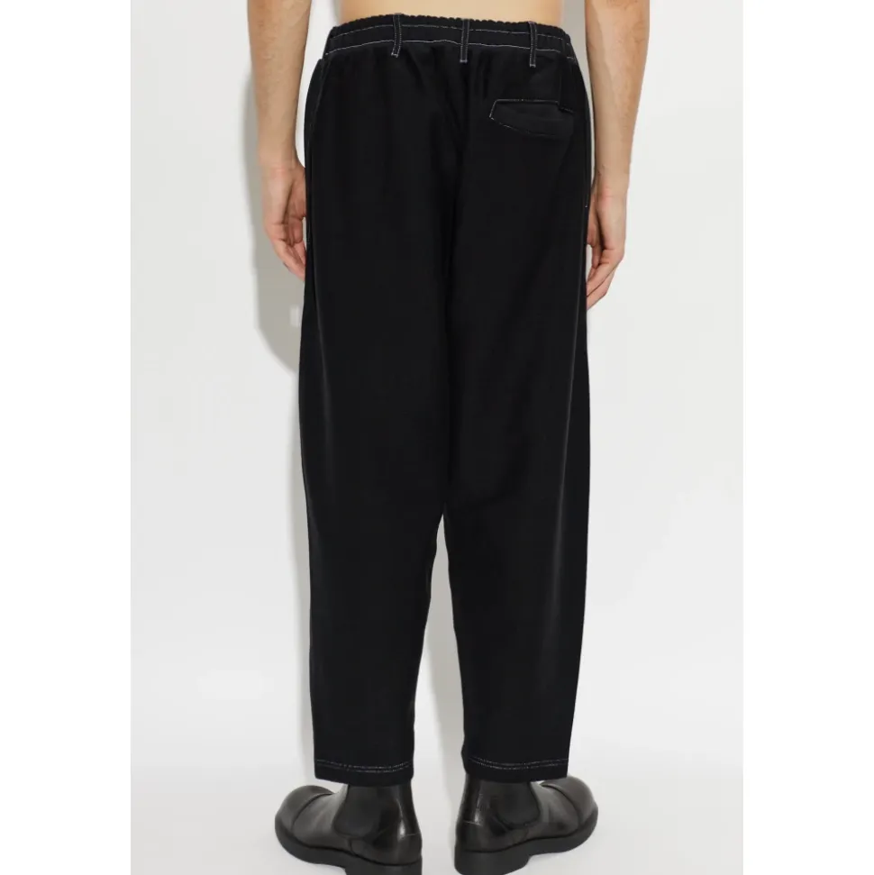 Pantalon de jogging à surpiqûres contrastées