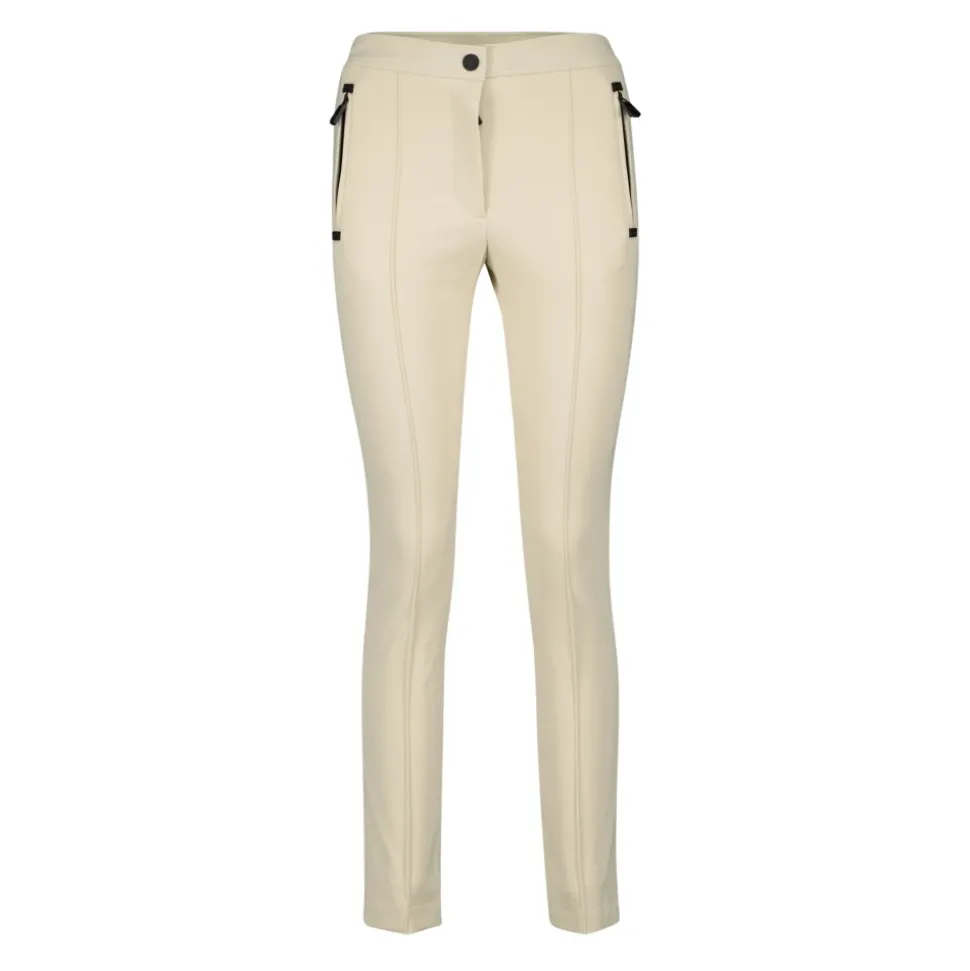 Pantalon de ski beige slim fit