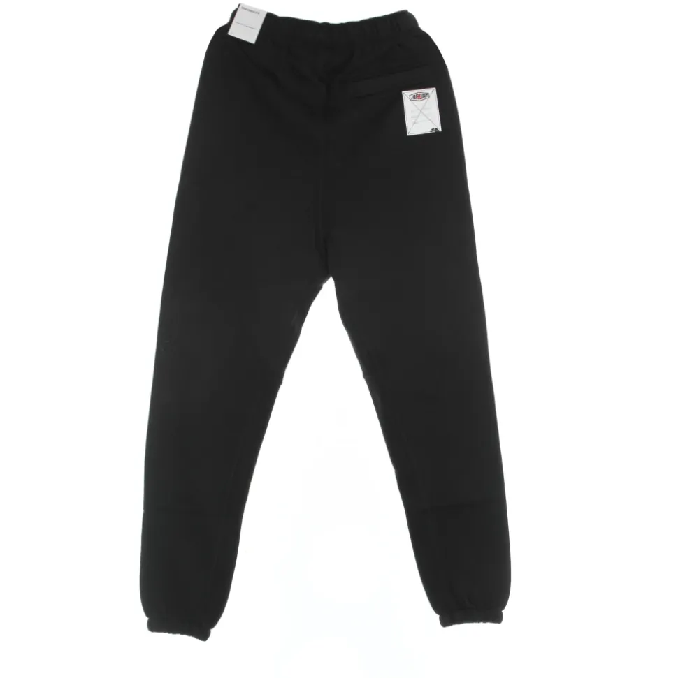 Pantalon de Survêtement en Molleton Sport Noir/Blanc