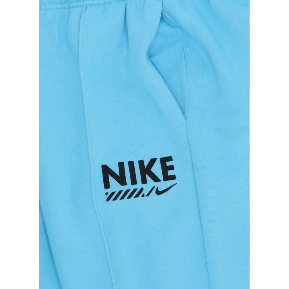 Pantalon de survêtement en polaire bleue pour femmes