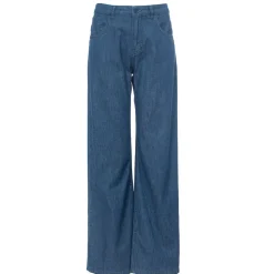 Pantalon droit en denim