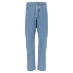 Pantalon droit en denim selvedge