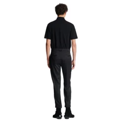 Pantalon droit en jacquard imprimé python