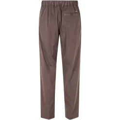 Pantalon effet daim à cordon