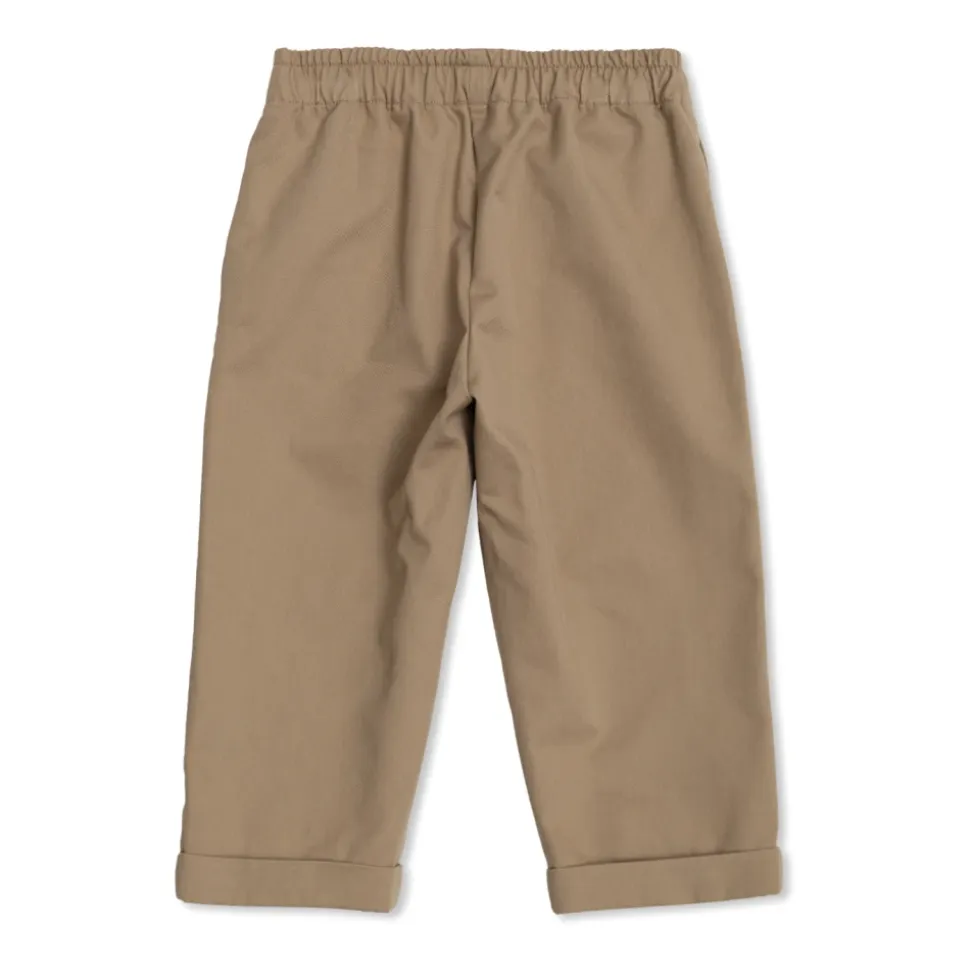 Pantalon en gabardine