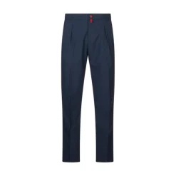 Pantalon en sergé à plis fuselés