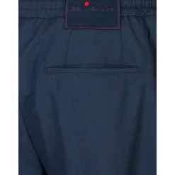 Pantalon en sergé à plis fuselés