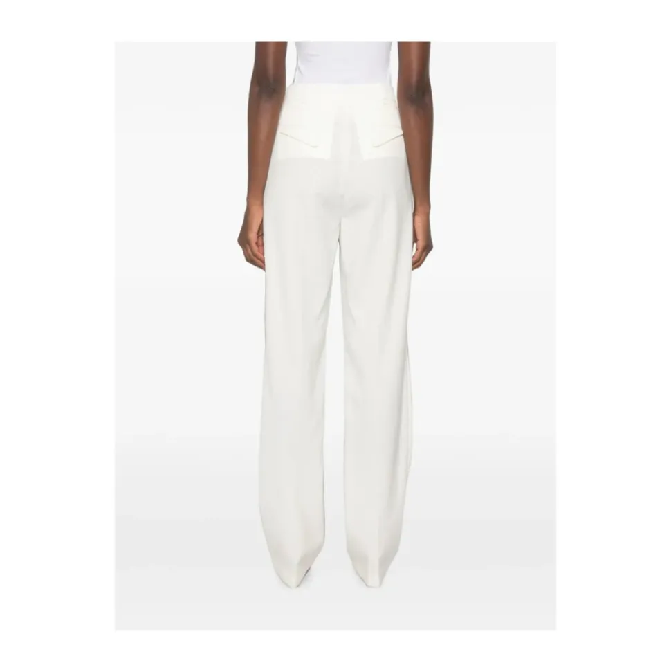 Pantalon en tissu gabardine
