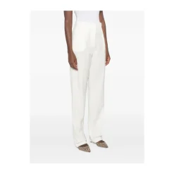 Pantalon en tissu gabardine