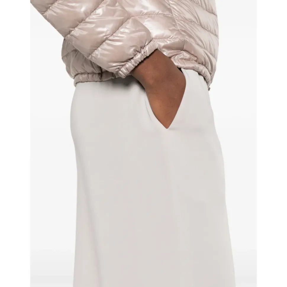 Pantalon Fluide Jambe Large avec Cordon de Serrage