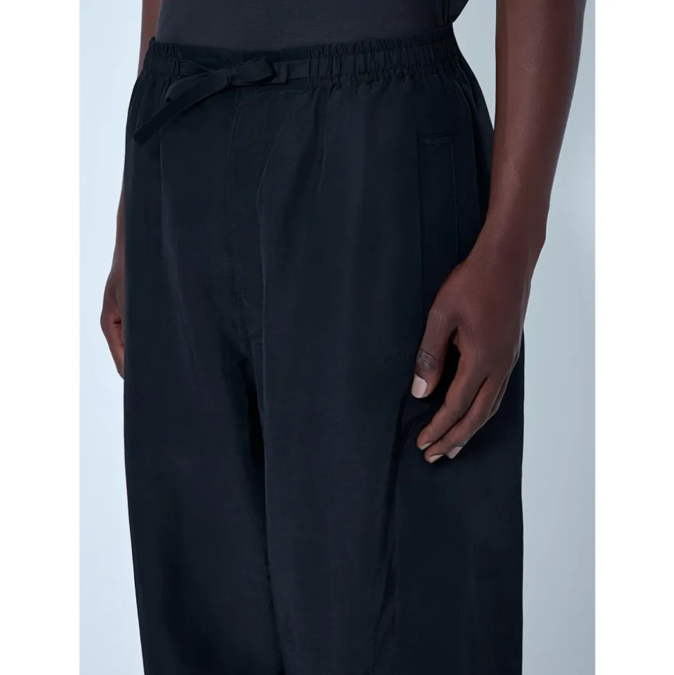 Pantalon Large à Cordon de Serrage