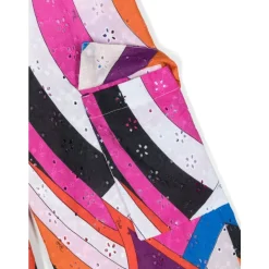 Pantalon Large Imprimé Iride Multicolore