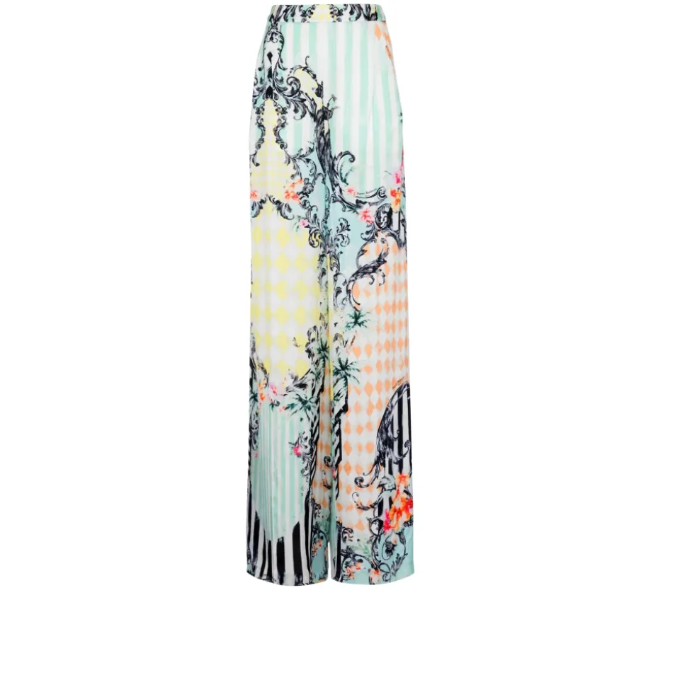 Pantalon Palazzo imprimé Baroque