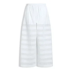 Pantalon Rond en popeline de coton
