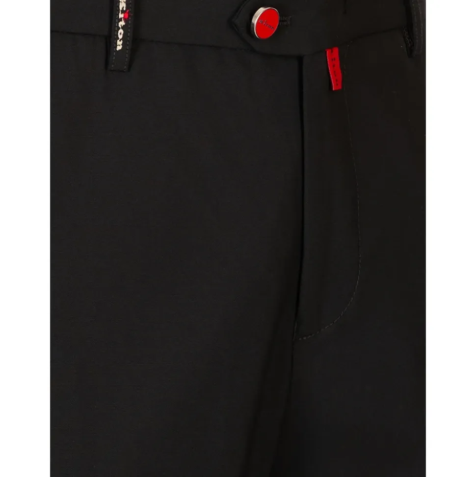 Pantalon à taille élastiquée