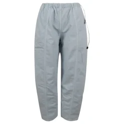 Pantalon Évasé Angel avec Cordon de Serrage à la Taille