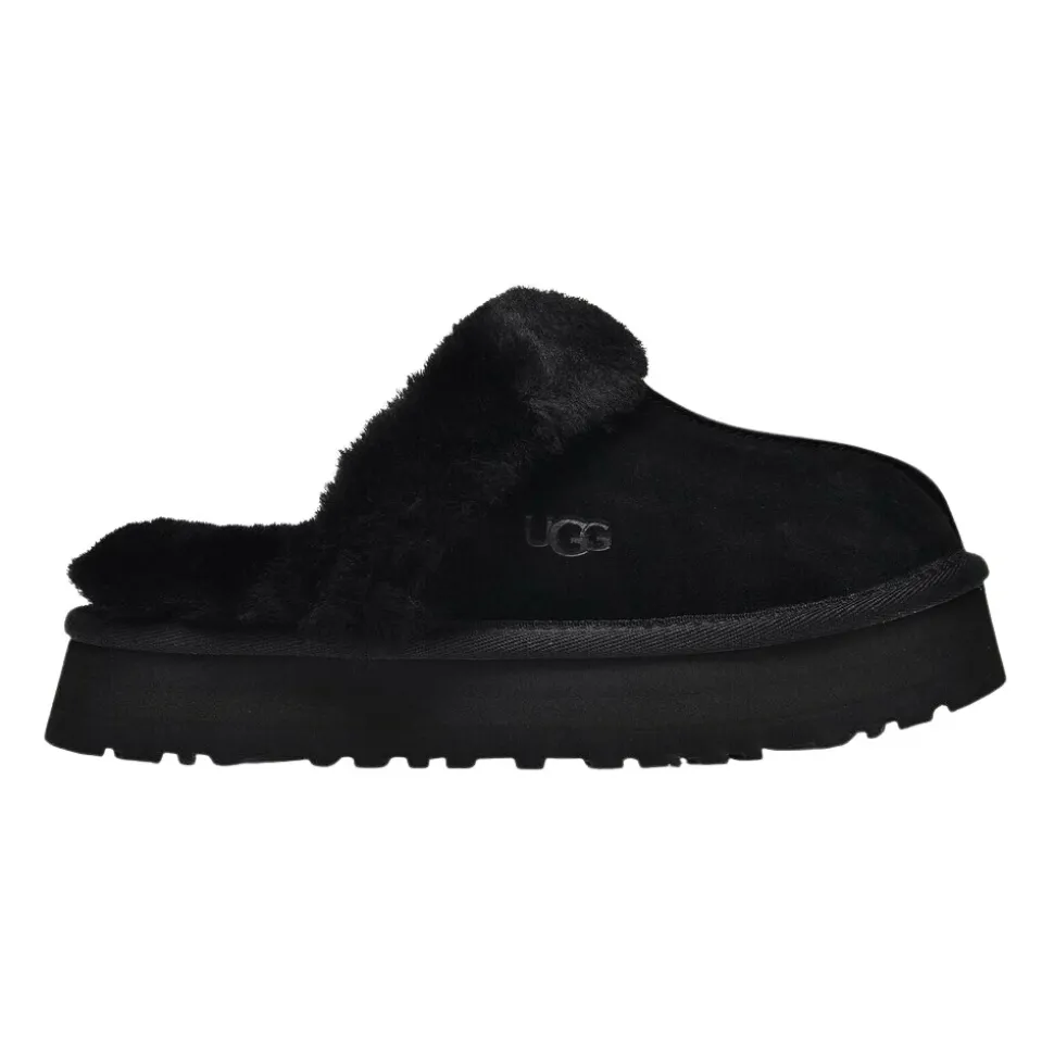 Pantoufles Disquette Black