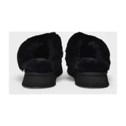 Pantoufles Disquette Black