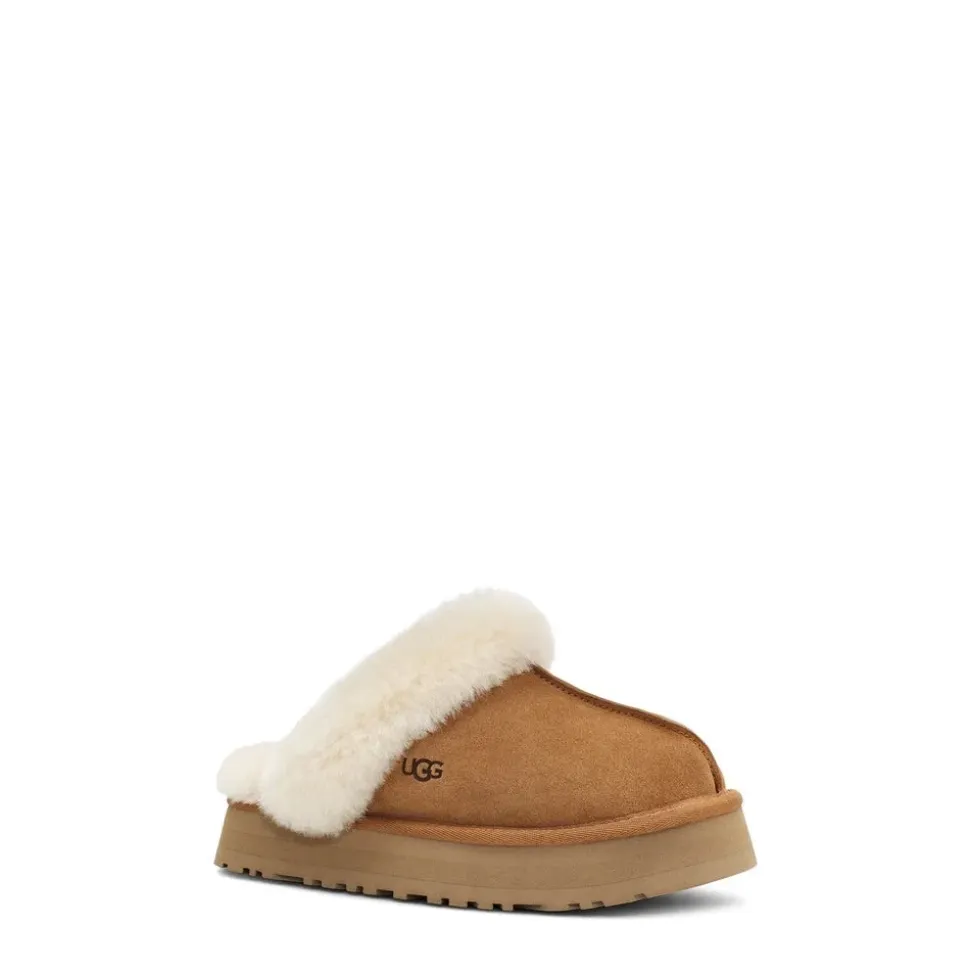 Pantoufles Disquette Chestnut