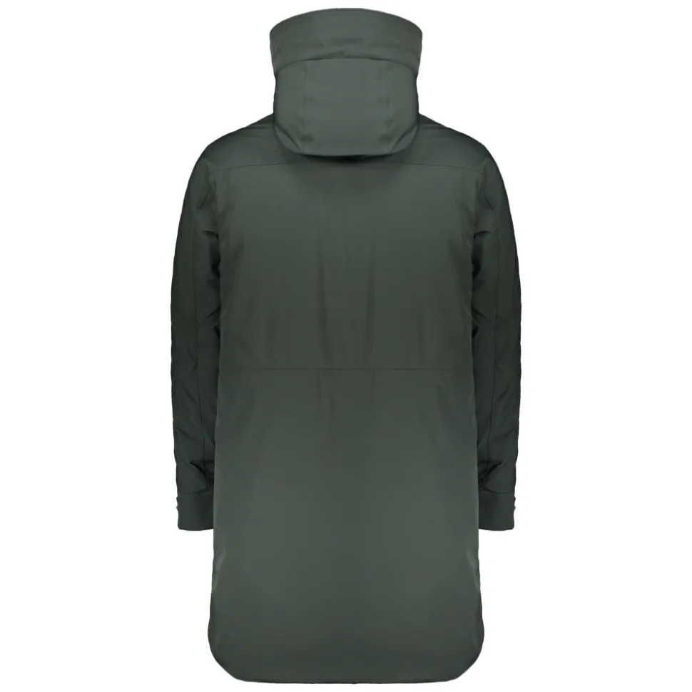 Parka à double capuche avec duvet d'oie