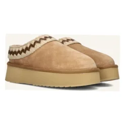 Platform Clog Suede Leather ST