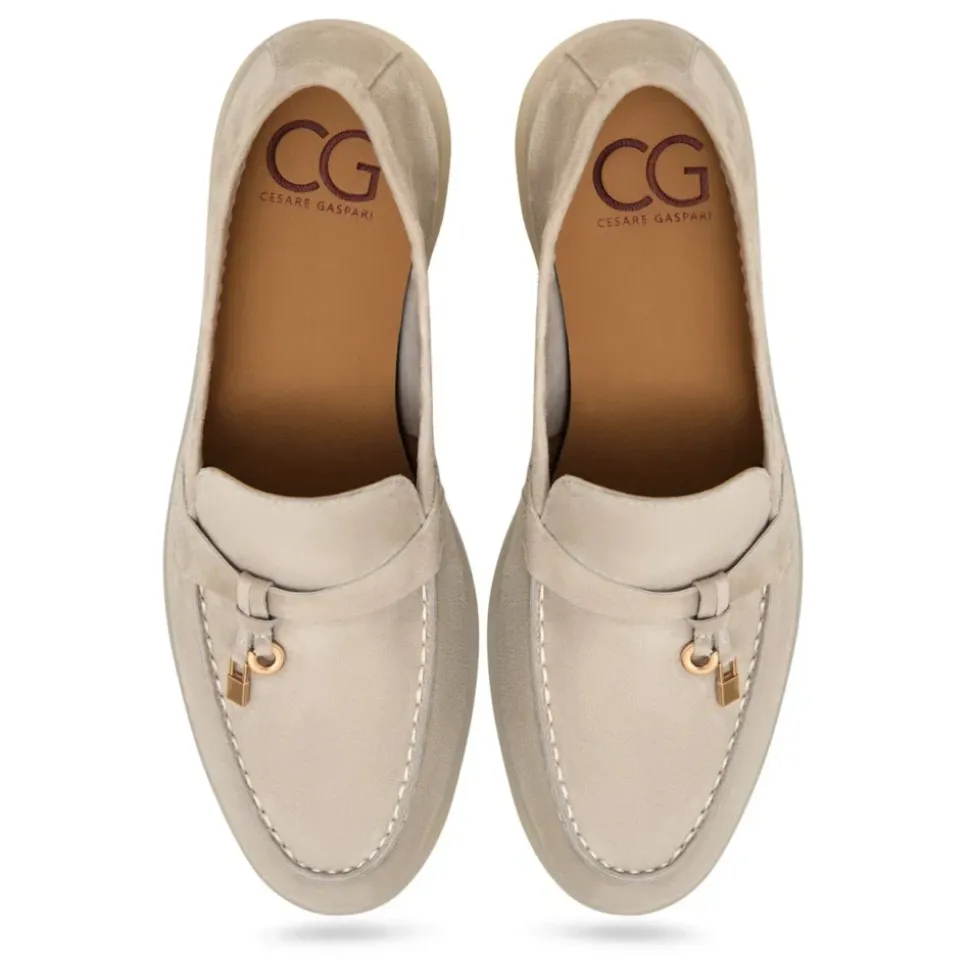 Platform Moccasins Aurora - Ivory