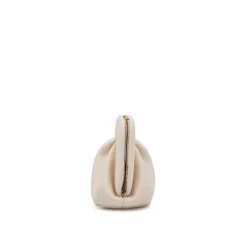 Pochette en cuir vegan avec bandoulière réglable