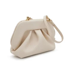 Pochette en cuir vegan avec bandoulière réglable