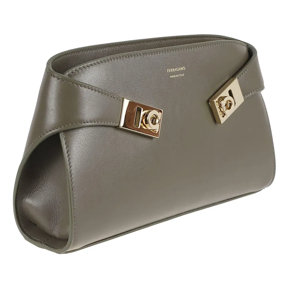 Pochette Gancini enveloppante