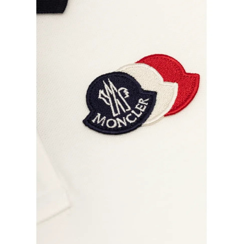 Polo en coton avec écusson logo