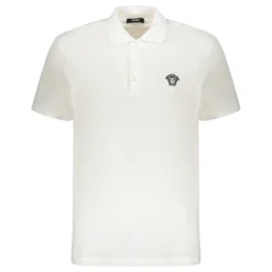 Polo en coton brodé avec logo