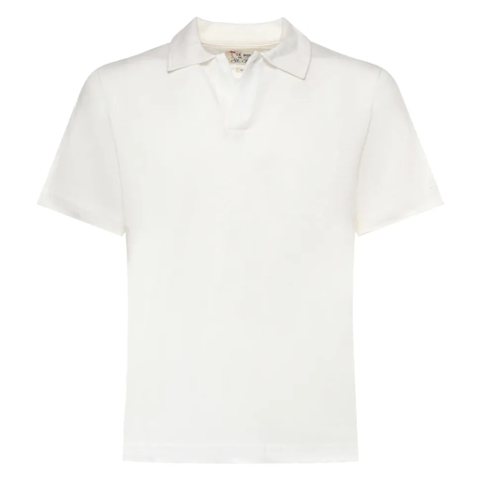 Polo en jersey de lin