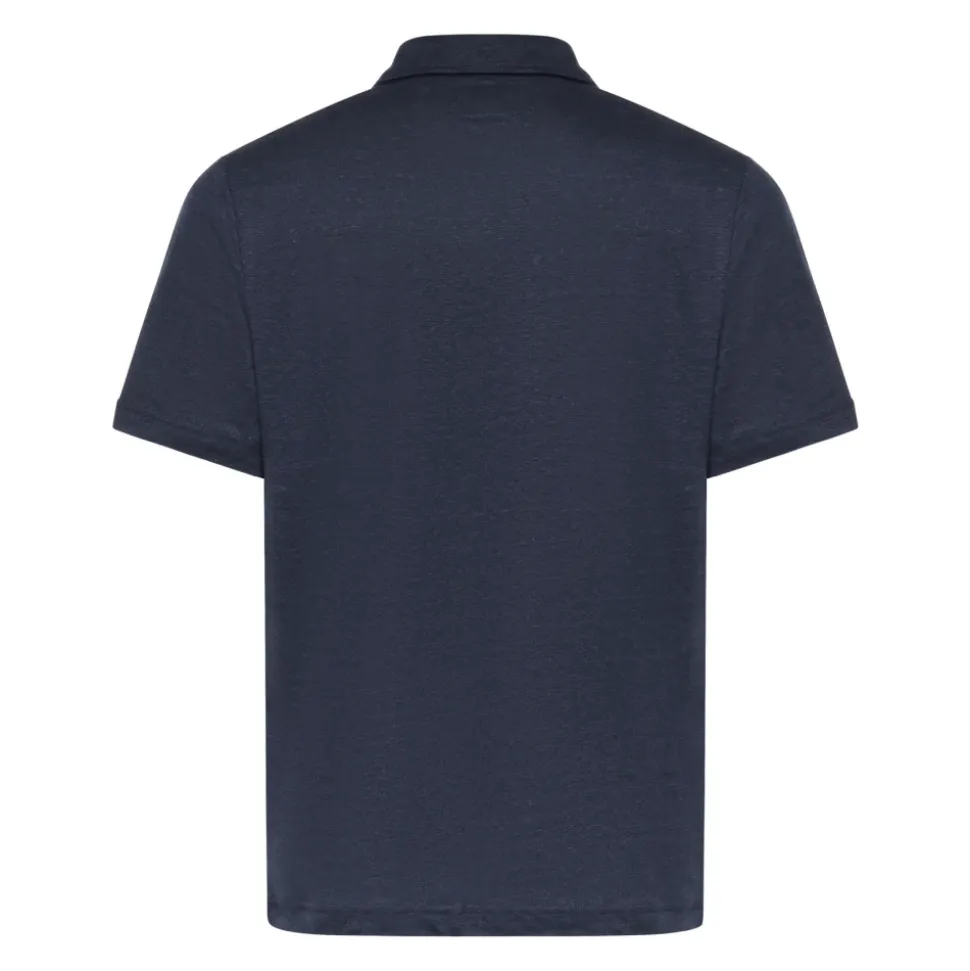 Polo en lin jersey